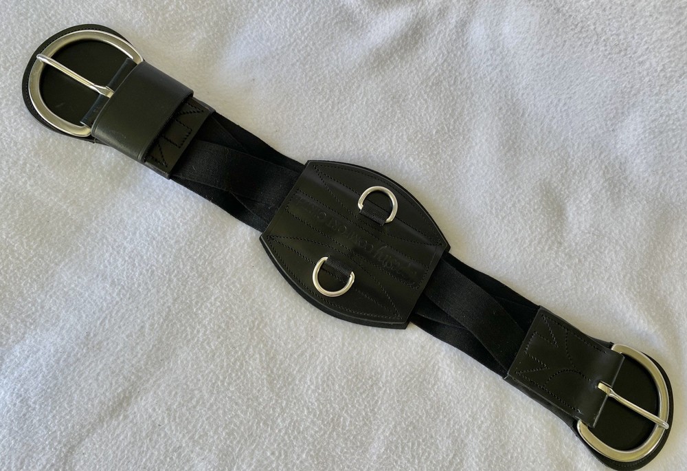 New 26″ TAPESTRY COMFORT GIRTH Western Saddle CINCH~BLACK~HIGH QUALITY
