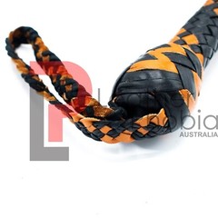 Kangaroo Hide Stock Whip 04 to 12 Feet Long Custom 16 Plaited Bull Whip Handmade