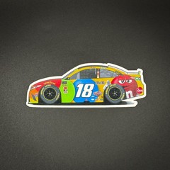 2019 NASCAR Kyle Busch Championship Sticker