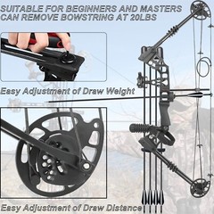 Archery Compound Bow Set 20-70 LBS Hunting Compound Bow for Archery Hunting