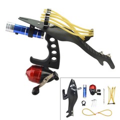 Bow Fishing Catapult Kit Bowfishing Darts Reel Set Archery Hunting Shooting
