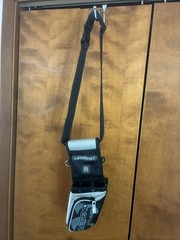 Legend XT420 Right Hand Nylon Belt Quiver for Recurve Bow Black Gray