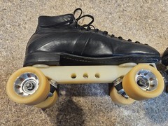 Oberhamer Roller Skates – Black Original Challenger Plate – Mini Fanjets – Used