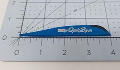 100 Pack NAP Quik Spin 4″ Premium Performance Arrow Vanes: Blue