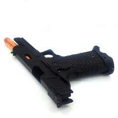 KLI 1911 Hi-Capa “Baba Yaga” CO2 Blowback Airsoft Pistol Metal Slide, 320–330FPS