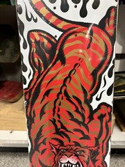 Salba Santa Cruz Tiger Pop deck Skateboard 8.0 rare