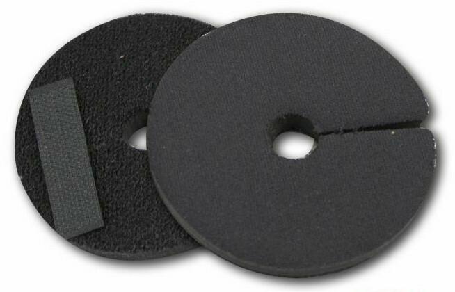 Pair of 2 Western or English Saddle Horse Black Neoprene 3″ Bit Guard Guards