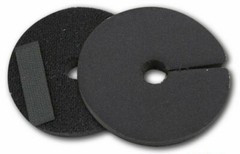 Pair of 2 Western or English Saddle Horse Black Neoprene 3″ Bit Guard Guards