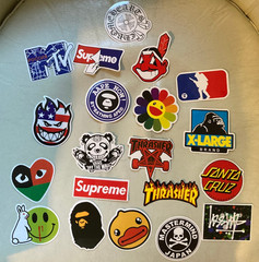 Skateboard Stickers Lots of 20 plus 2 Vans Off the Wall