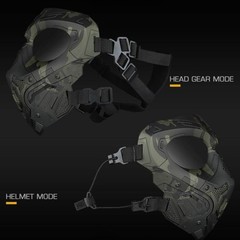 Airsoft Full Face Lurker Mask Paintball Protection Halloween Cosplay Costume BCP