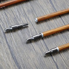 Hunting Carbon Arrows 400 Spine with Feathers Fletching and Target Tips for C…
