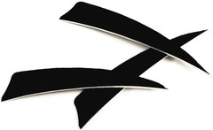 25-Pack 4-Inch Real Turkey Feather Fletching for Enhanced Archery Performance