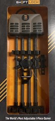 NEW TIGHTSPOT SHIFT LOCK 5 ARROW BOW QUIVER, GRANITE , RIGHTHAND, MATHEWS