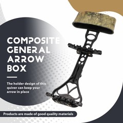 Archery Head Quiver Arrows Quiver for 6 Arrows for Compound Bow2498