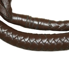 Indiana Jones Cow Hide Leather 04 Feet Long 12 Plait Weaving Bull Whip Brown