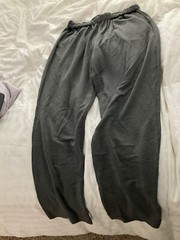 Majestic Filatures Light Or Dark gray Soft Touch Drawstring Sweat Pants 3