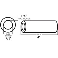 NEW REPLACEMENT Handle Grips for RAZOR SCOOTER Red FOAM