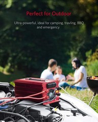 BESTEK 2000W Power Inverter 3 AC Outlets DC 12V to 110V AC Car Power Inverter…