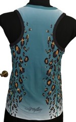 Triflare Animal Print Full Coverage Woman’s Sz L Sleeveless Running Triathlon