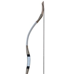Traditional Bow Archery Mongolian Horsebow 30-70lbs Cowhide Recurve Bow Hunting