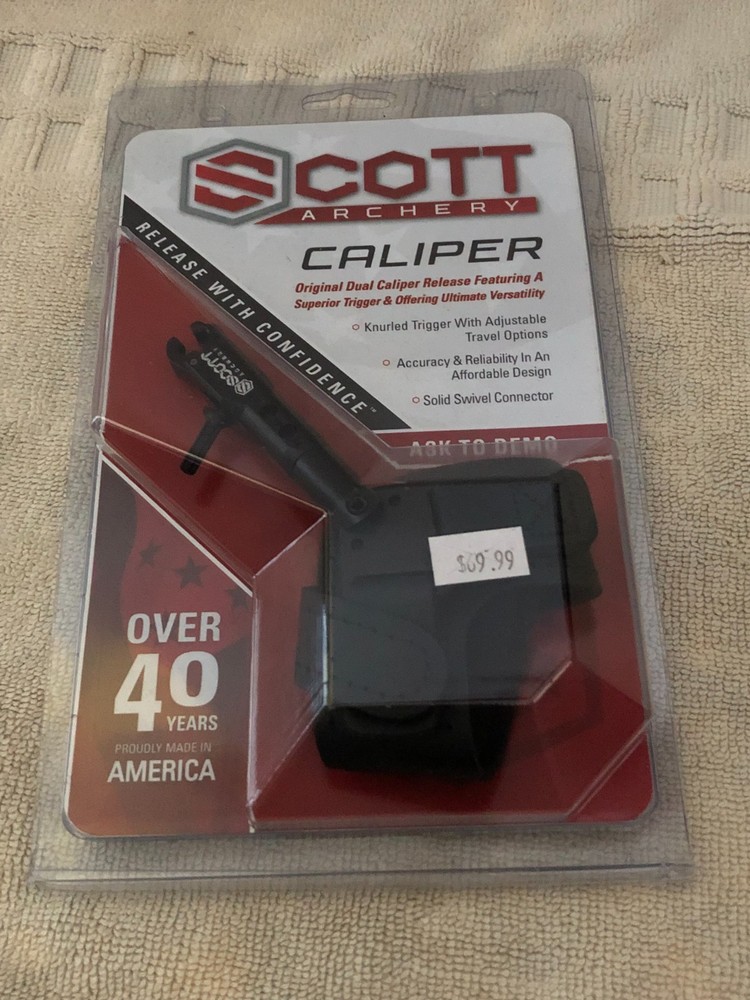 New Scott Archery Caliper Bow Release w47696