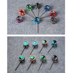 Compound Bow Scope Sight Pin 4x 6x 8x Lens 0.019» Aluminum Archery Competition