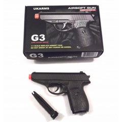 James Bond 007 Metal Airsoft Spring Pistol Shoot 250 FPS 6mm BB