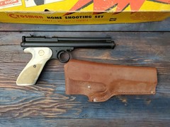VTG Crosman Home Shooting Set 116k Crosman «22» Pellet Gun