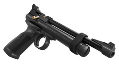 Crosman 2240 .22 Cal Air Pistol Bolt Action CO2 Pellet Gun + 250 Pellets & 5 CO2