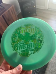 2020 Nate Sexton Glow Firebird Red RARE DOUBLE STAMP Fresh Cut Grass
