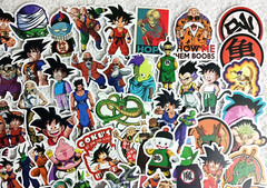 Stickers 100 decals. dragon, ball, anime. 3 inch sticker set. Any flat surface
