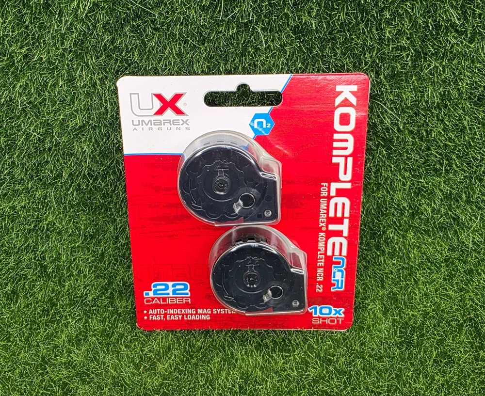 Umarex Komplete NCR Rifle Rotary Magazine .22cal 10-Round Mag, 2-PACK – 2251559
