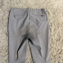 Women’s Size IT42 Grey Ego7 Full Seat Horseback Riding Breeches