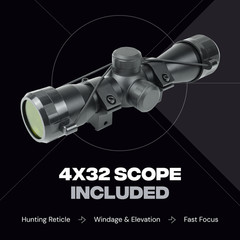 BALLISTA MegaBat Reverse Crossbow for Hunting & Fishing – 450 FPS, 360 lbs Draw