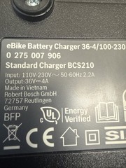 GENUINE OEM Bosch BCS210 4A 36V FAST 100-230V 4amps FAST