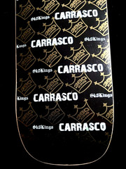 Richy Carrasco Dual Signed Sk8Kings Glow in the Dark Skateboard Autographed Deck