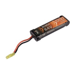 Lancer Tactical Airsoft 8.4v 1200mAh Brick Type NiMH Rechargeable Battery MT