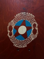 Vintage 1988 Tracker Lester Kasai Twisted Dragons Skateboard Deck