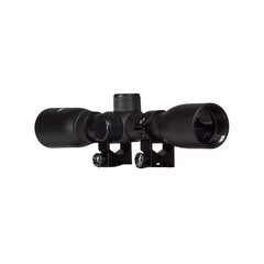 OPTIMA 4 x 32mm Adjustable Shock & Recoil Proof Hunting Air Rifle Scope + Mounts