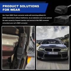 OBD1 Scanner Code Reader Diagnostic Tool Cable Adapter Universal OBD 1