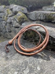 INDIANA JONES – F&G CUSTOMS 10-ft Kangaroo Bullwhip Cosplay ANY INDY FILM STYLE