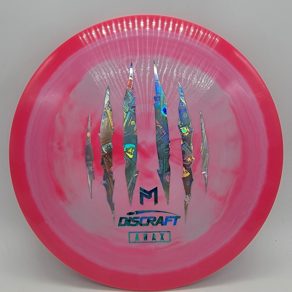 Discraft Anax Paul McBeth 6X Commemorative Pink/Money-Blue Flower 170-172g