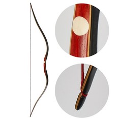 30-50lbs Archery 60» Traditional Recurve Bow Longbow Target Hunting Shooting