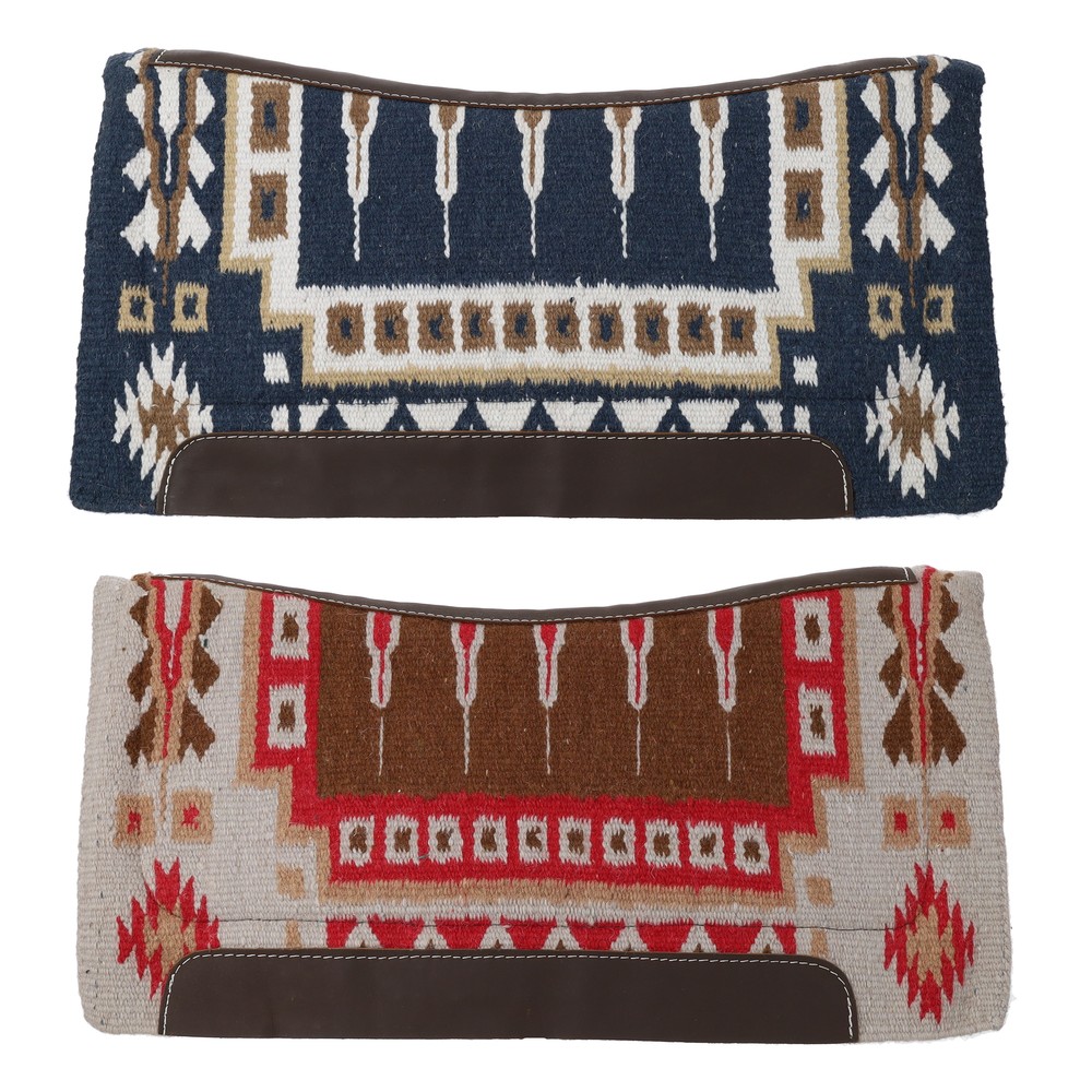 Showman 36″ x 34″ Sundown Wool Top Saddle Pad w/ Memory Felt Bottom