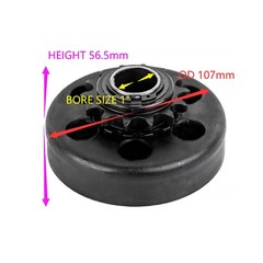 14 Tooth Centrifugal Clutch 1inch Bore 14T for Go Kart #40 41 420 Chain 13HP