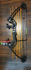 Bowfishing Bow Kit with Arrow Ready to Shoot Right Handed 15-45 LBS Draw Length