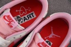 Air J*rdan 1 Retro Low “Travis Scott Sail Tropical Pink” IQ7604-101 Men’s Size