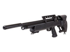 Hatsan BullBoss QE .22 Cal PCP Air Rifle w/ Scope & Targets and Pellets Bundle