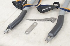 Black Diamond Shrike Ice Climbing Tools Axes 50cm – w/ Leashes – Vintage 1990’s