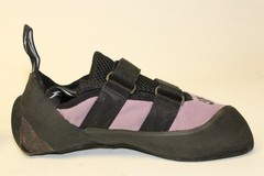 Evolv Elektra Womens Size 9.5 41 USA Made Purple Black Strap Rock Climbing Shoes